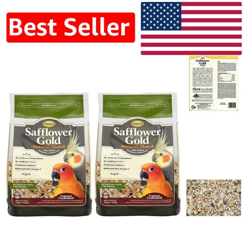 Safflower gold natural bird - safflower,
